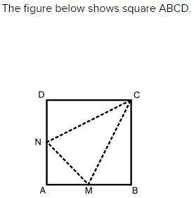 Point m and n are midpoints of ab and da respectively. complete the following table to prove triangl