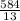 \frac{584}{13}