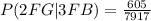 P(2FG|3FB) = \frac{605}{7917}
