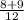 \frac{8+9}{12}