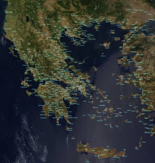 Why were the ancient greeks communities isolated from each other
