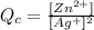 Q_c=\frac{[Zn^{2+}]}{[Ag^{+}]^2}