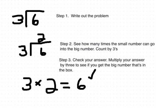 Explain how to divide an amount by 3