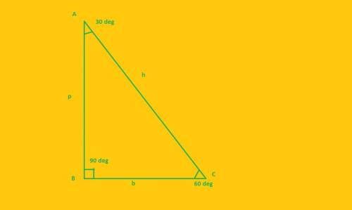Which of the following could be the ratio of the length of the longer leg of a 30-60-90 triangle to