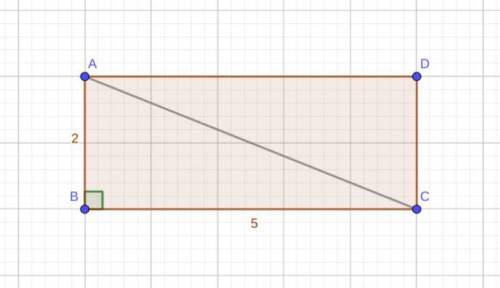 Aright triangle abc is shown below:  a right triangle abc with height ab labeled 2 units and base bc