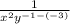 \frac{1}{x^2y^{-1-(-3)}}