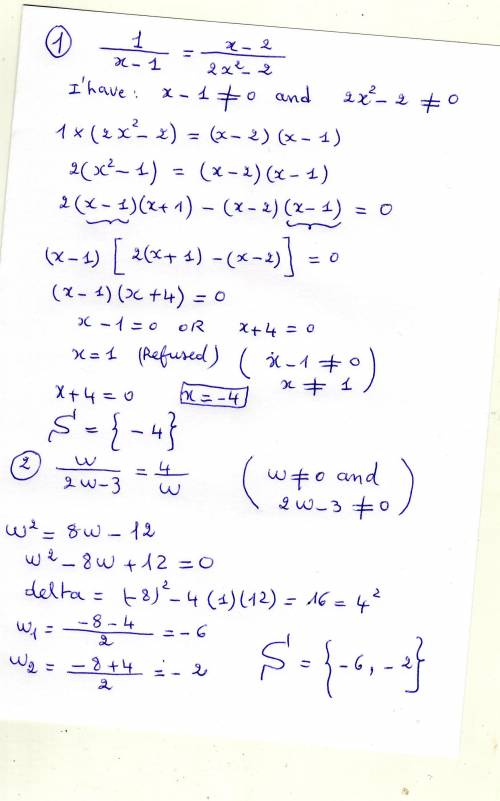 Solving rational equations, can anybody