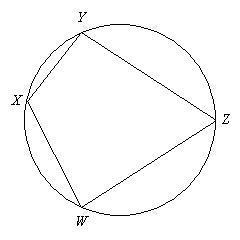Given the measure of angle x=150, segment wz is congruent to yz, and the measure of angle y=92. find