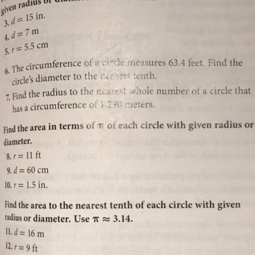 Iam struggling with circles and pi. provide me with the answer and how you found the solution. you