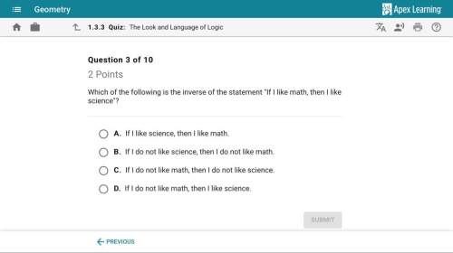 Which of the following of the statement “if i like math, then i like science