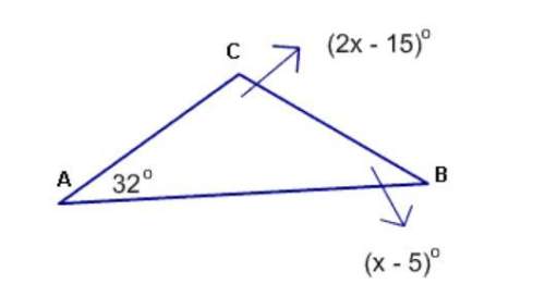 Find the measure of angle abc. a. 124 b. 97 c. 56 d. 51