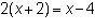 Manuela solved the equation below. what is the solution to manuela’s equation?