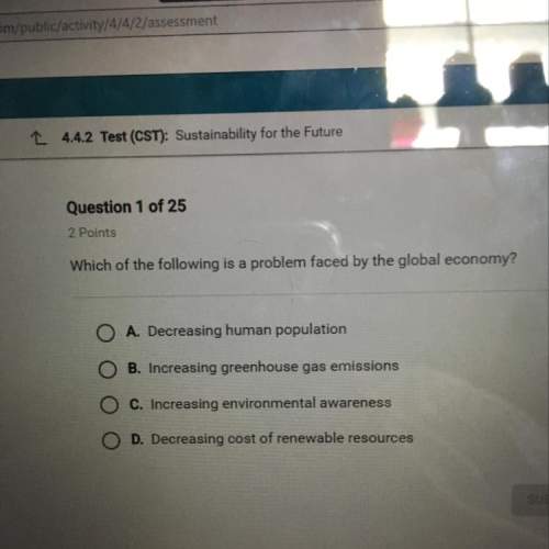 Which of the following is a problem faced by the global economy?