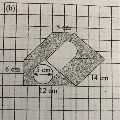 Find the volume of the shaded area. (15 points) ( me)