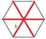 What is the area of a regular hexagon with a distance from its center to a vertex of 1 cm? (Hint: A