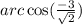 arc \cos( \frac{ - 3}{ \sqrt{2} })