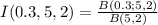 I(0.3, 5,2)= \frac{B(0.3;5,2)}{B(5,2)}