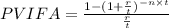 PVIFA = \frac{1-(1+\frac{r}{t} )^{-n \times t } }{\frac{r}{t} }