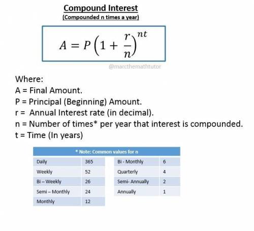 How much would 500$ invested at 9% interest compounded annually be worth after 4 years?