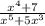 \frac{x^4+7}{x^5+5x^3}