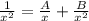 \frac{1}{x^2}=\frac{A}{x}+\frac{B}{x^2}