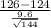 \frac{126-124}{\frac{9.6}{\sqrt{144} } }