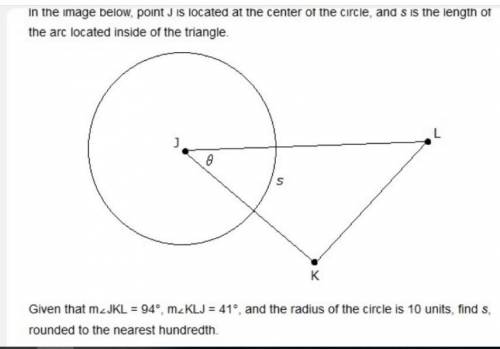 Type the correct answer in the box. Use numerals instead of words. In the image below, point J is lo