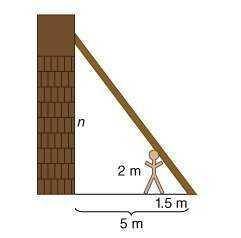 How far up does the ladder reach on the building? Round your answer to the nearest hundredth. A. 6.6