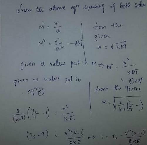 Solving Expressions Analytically 1 point Consider the following equation, which describes the speed