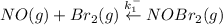 NO(g)+Br_2(g)\overset{k_1^-}{\leftarrow} NOBr_2(g)