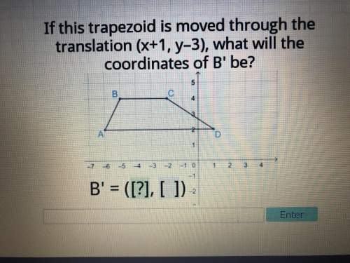 Can someone me with this math question its about translation