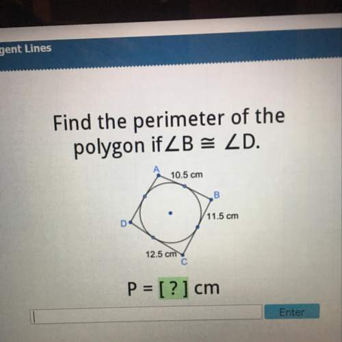 Find the perimeter of the polygon if zb = zd. 10.5 cm 11.5 cm 12.5 cm