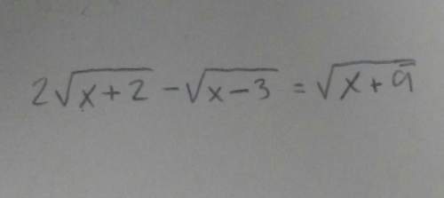 Solve the following radical equation.21*+2 - 18-3 = 18+9x =