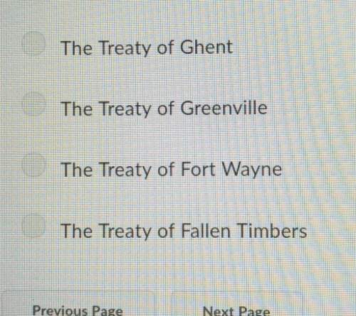 Which of the following agreements caused native american tribes to lose two-thirdsof the south