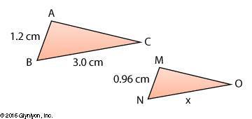 Need in a pair of triangles, if two pairs of corresponding sides are proportional, and the angles i