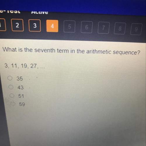 What is the seventh term in the arithmetic sequence?  3, 11, 19, 27,