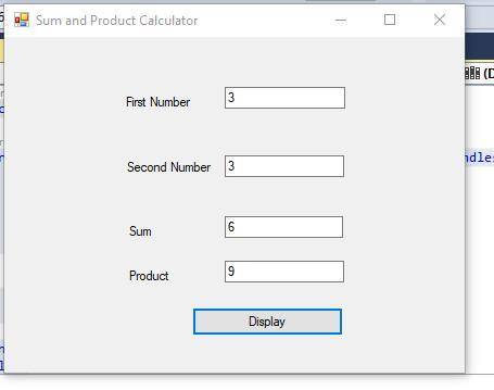Design and implement a GUI application that uses text fields to obtain two integer values (one text