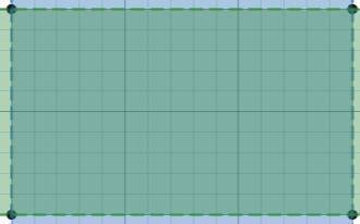 Draw the rectangle with vertices (2,1), (5,1), (5,3), (2,3)