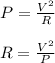 P=\frac{V^2}{R}\\\\R=\frac{V^2}{P}