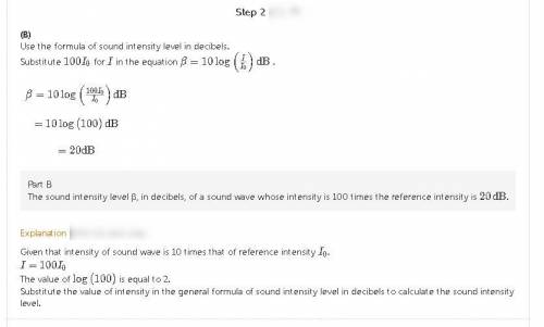 The decibel scale is a logarithmic scale for measuring the sound intensity level. Because the decibe