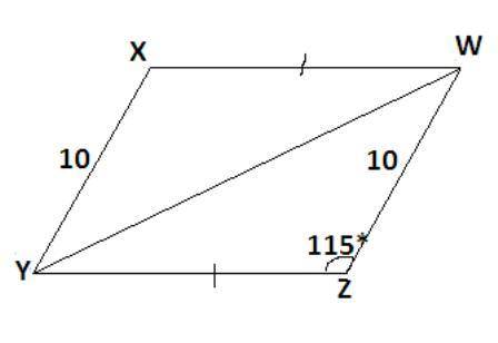 The area of parallelogram WXYZ is approximately 45 square units.

Parallelogram W X Y Z is shown. Si