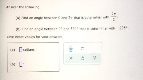 Can someone walk me through this? any would be greatly appreciated! (a) find an angle between 0