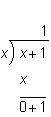 What is the remainder of the following division problem