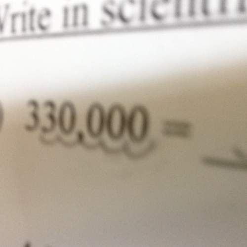 What is 330,000 in scientific notation?