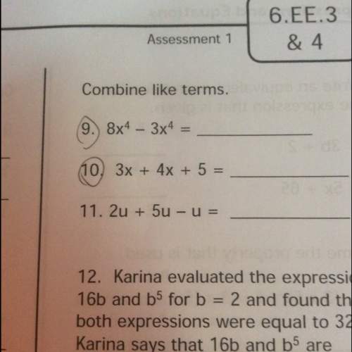 Ionly need to know the answers to numbers 9 and 10 the problems are the ones circled in