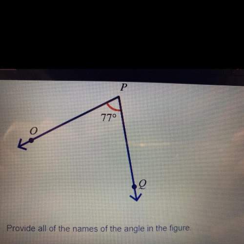 Provide all of the frames of the angle in the figure.  a. q, opq, qpo  b. p, opq, qop