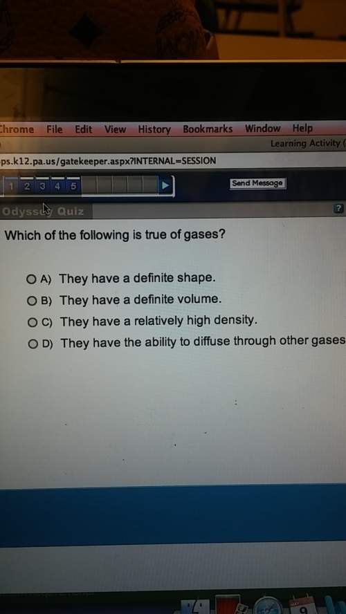 Which of the following is true of gases?