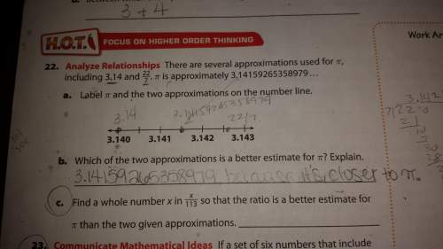 Find a whole number x in x/113 so that the ratio is a good estimate for pi