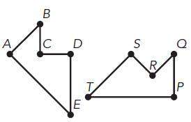 A. list all pairs of corresponding sides in the two congruent figures. b.list all