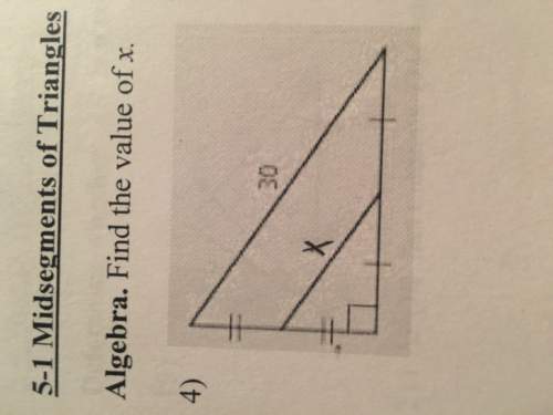 How do i find/ solve for x? is there an equation i should use? i'm so lost
